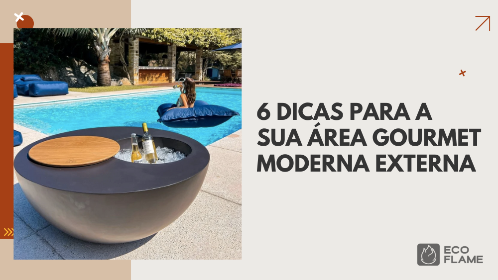 6 dicas para a sua área gourmet moderna externa