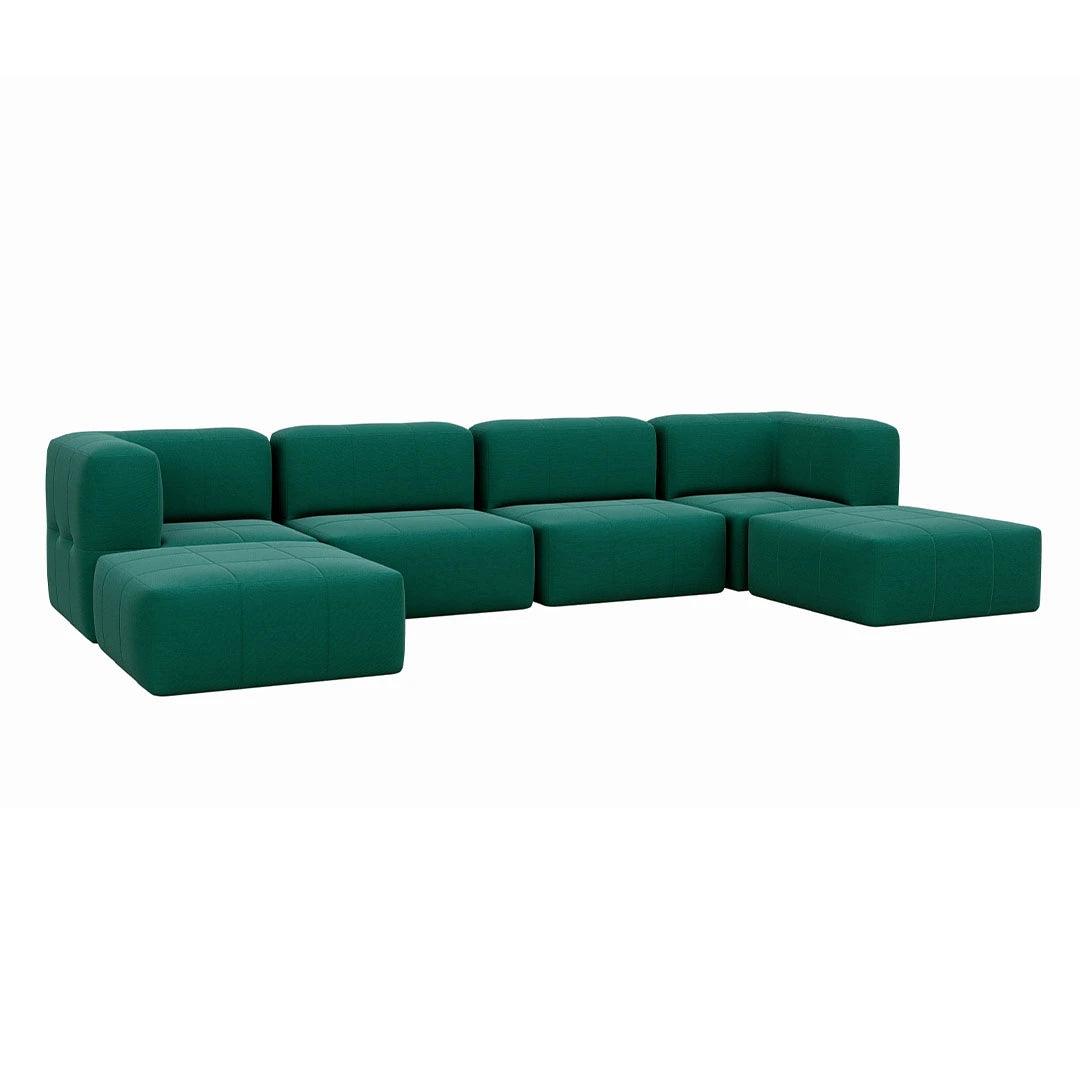 Lounge 6 Puffs Modulares