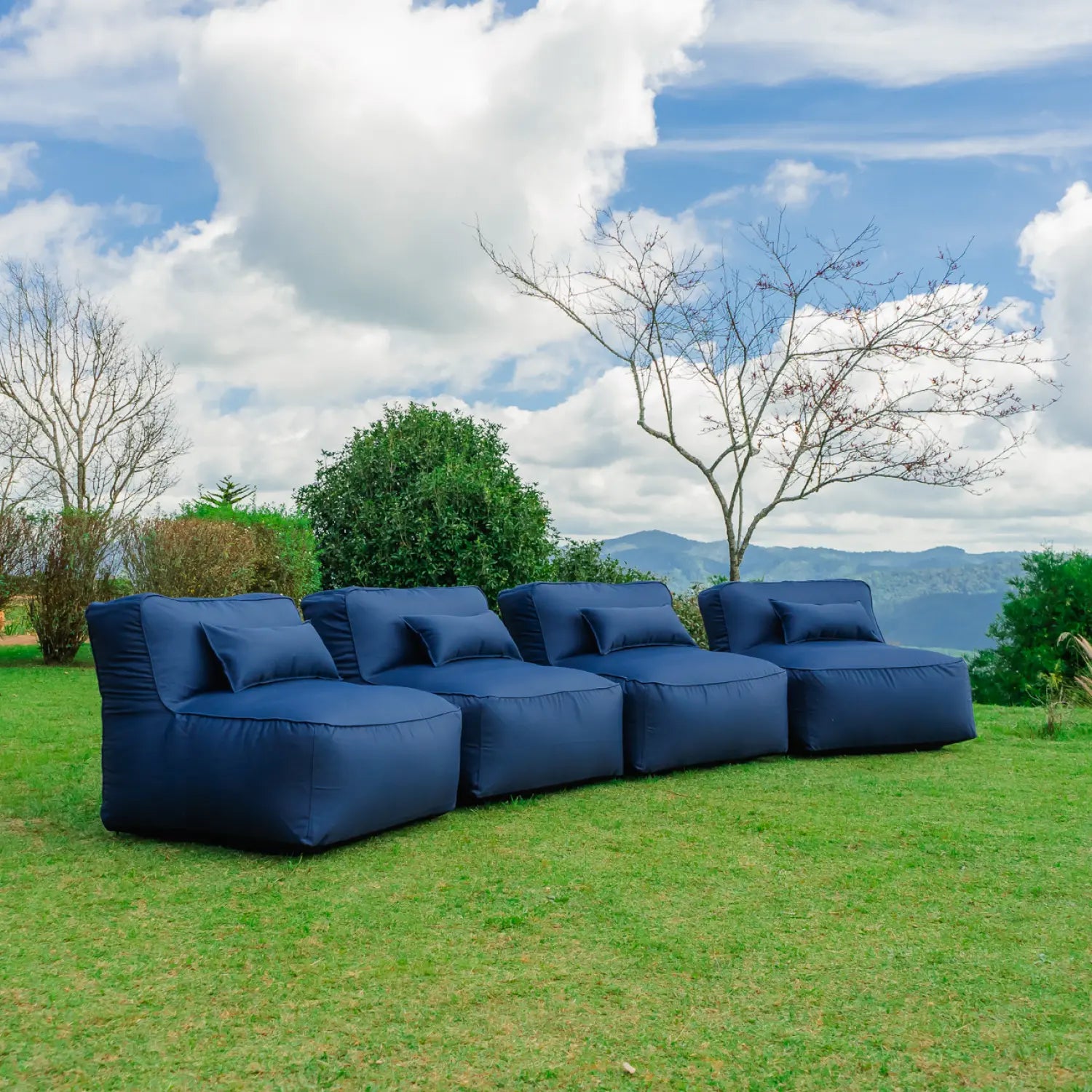 Poltrona Joy, Puff de Jardim