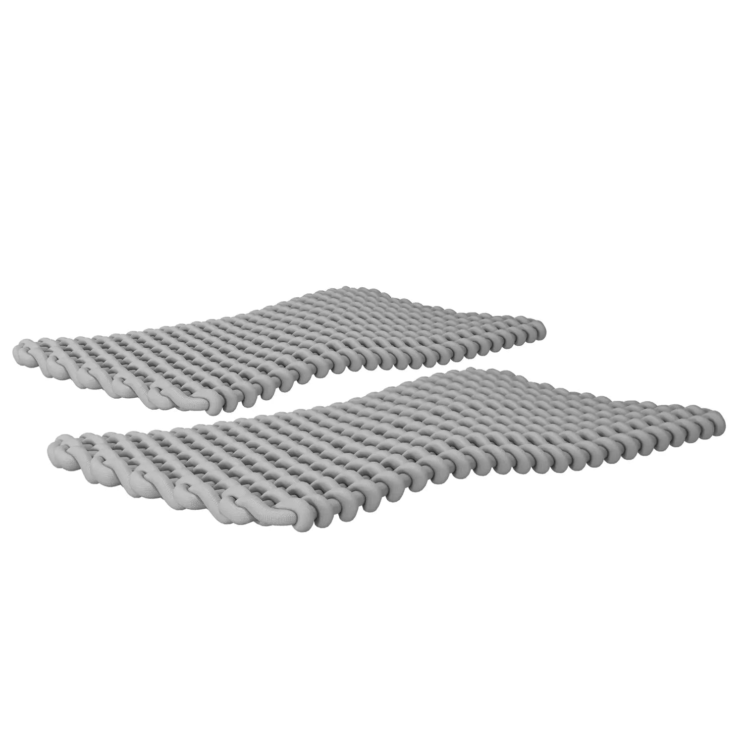 Kit 2 Tapetes Flutuante Tricô Náutico