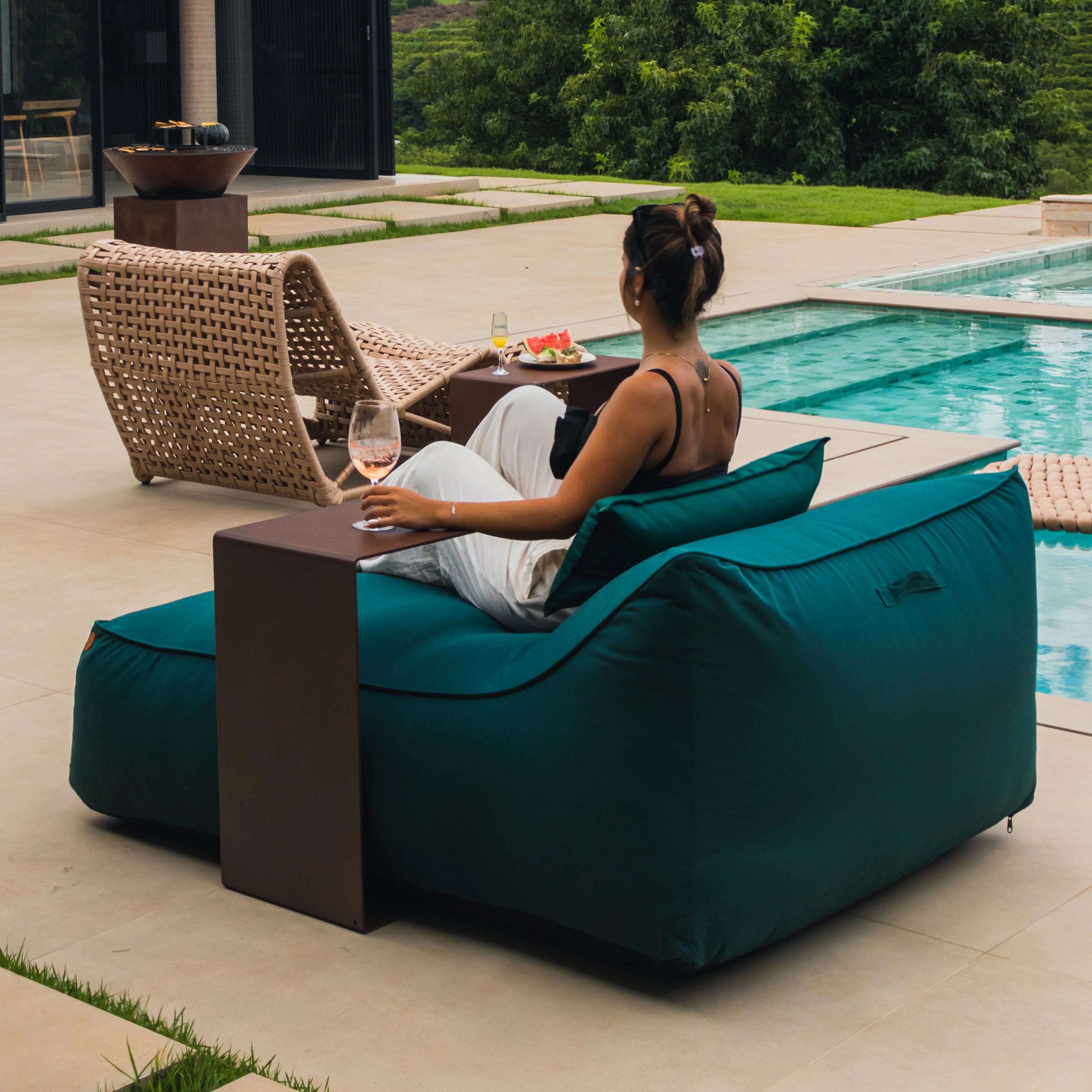 Compre 3 Espreguiçadeiras Duo de Jardim e Leve 4