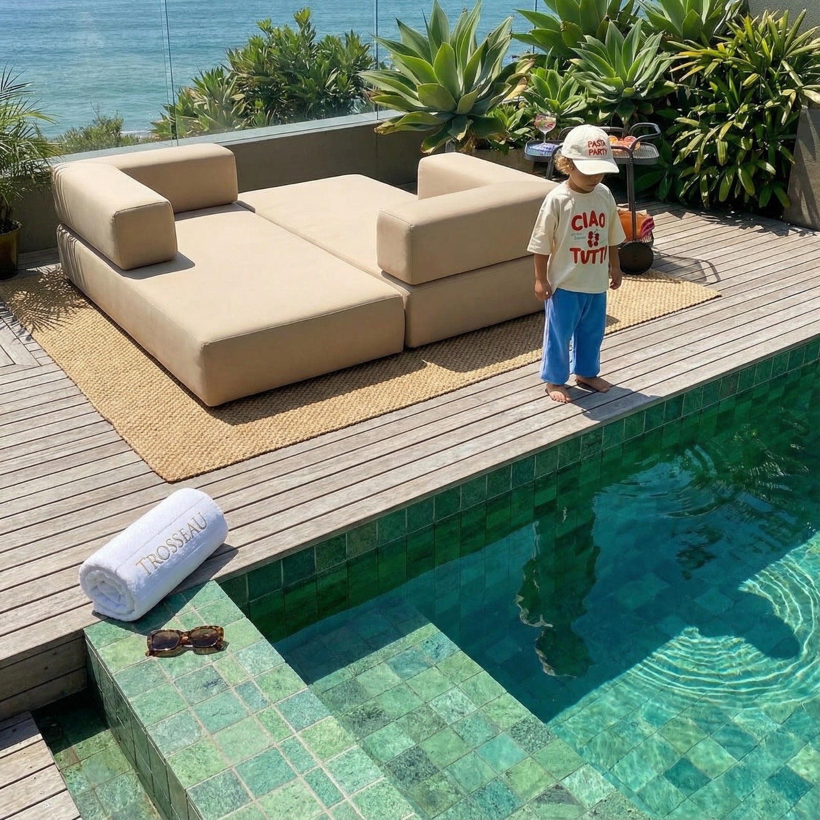 Sofá Outdoor Bloom 2 Lugares