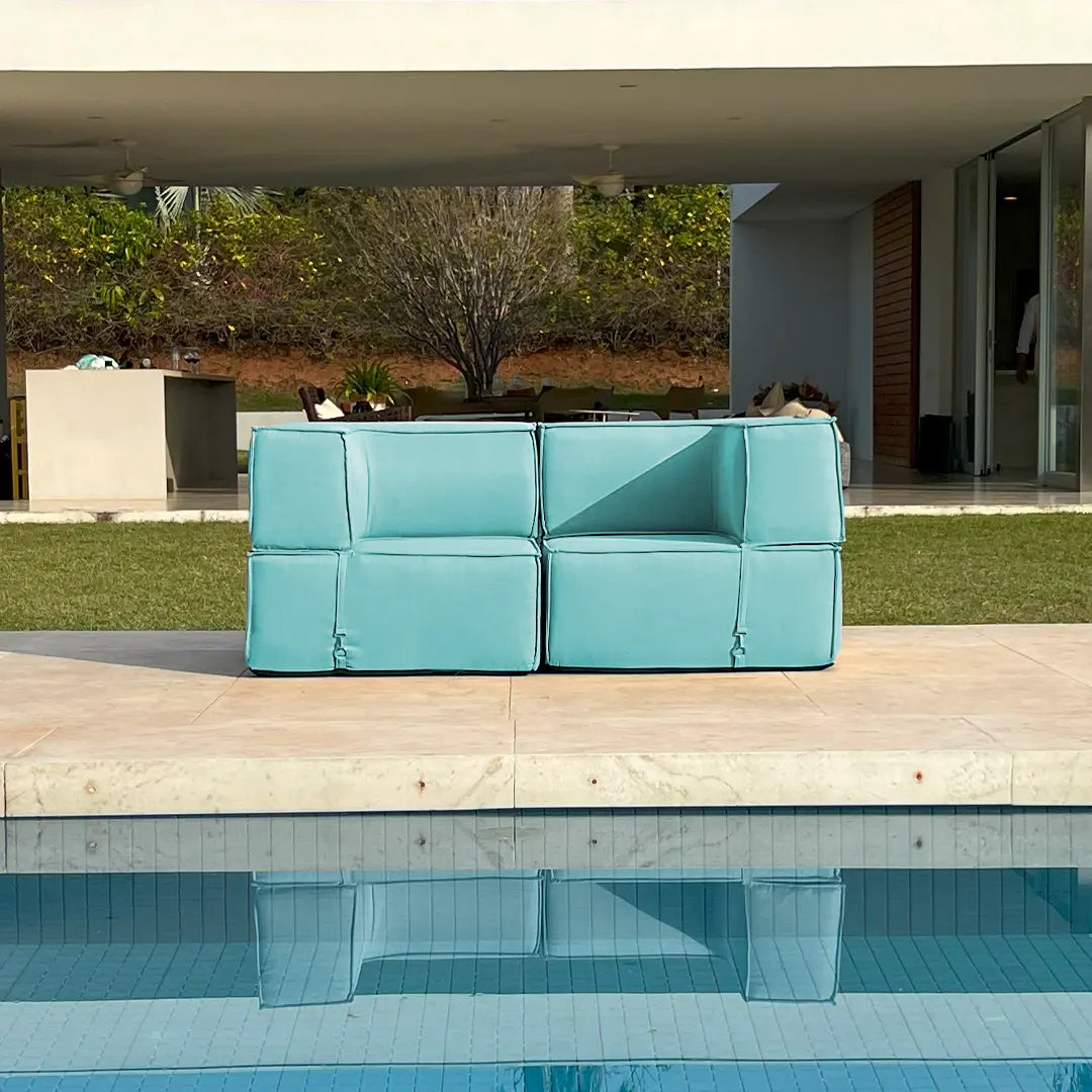 Sofá Zimma com 2 Módulos