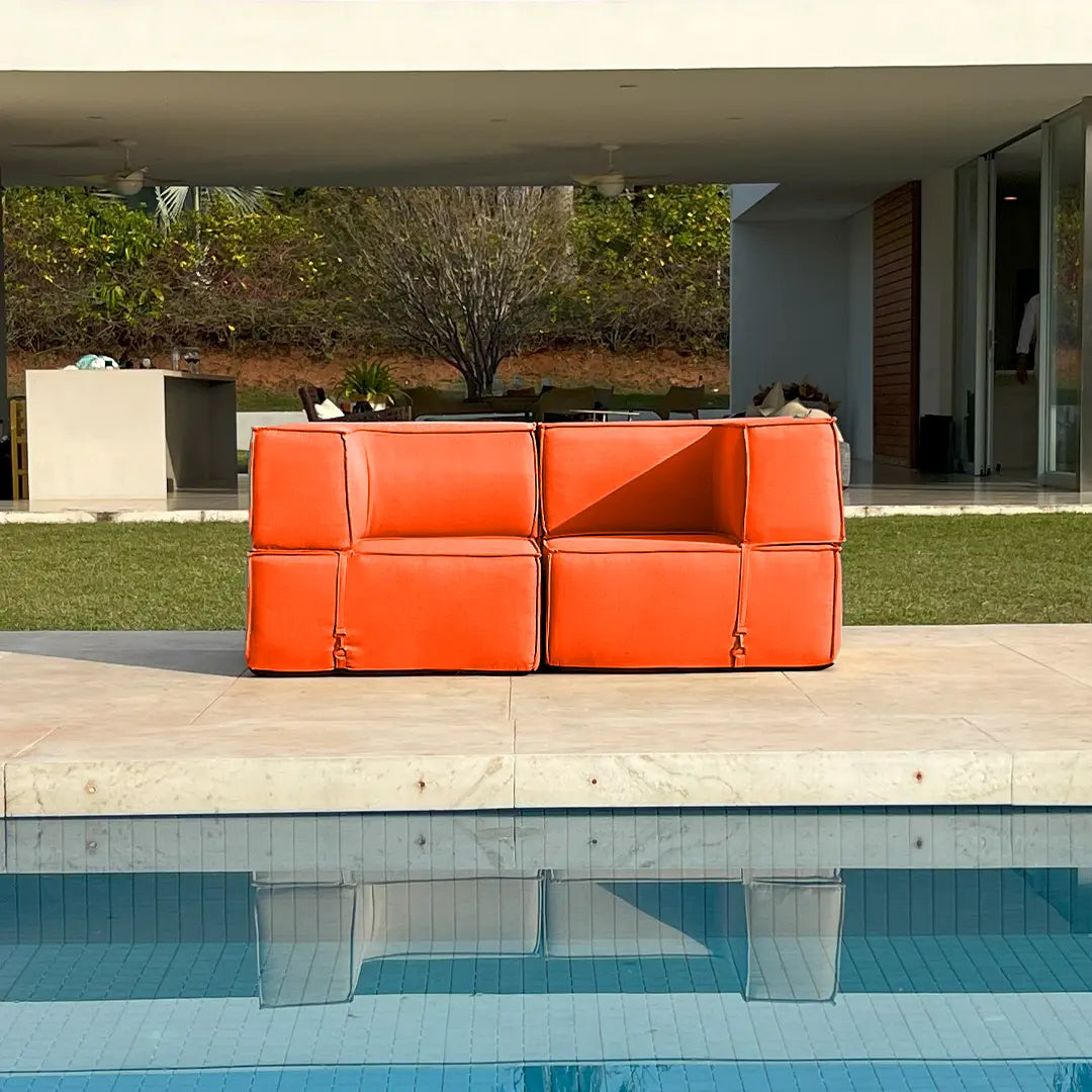 Sofá Zimma com 2 Módulos