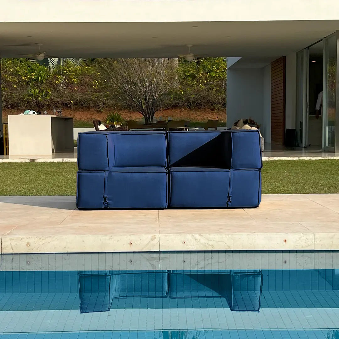 Sofá Zimma com 2 Módulos