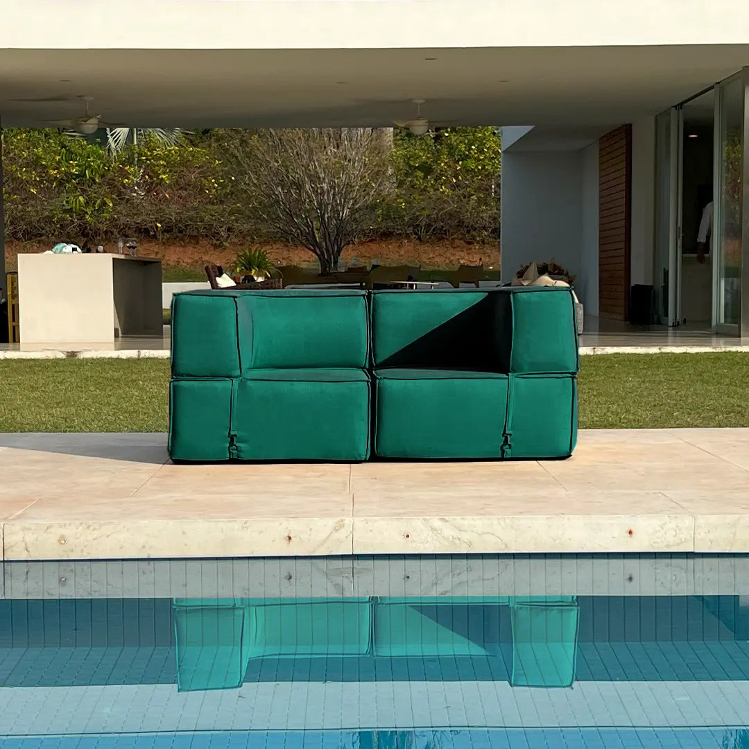 Sofá Zimma com 2 Módulos