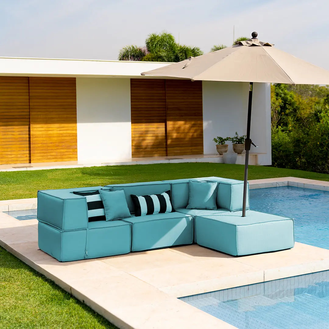 Lounge Zimma com 4 Módulos + Ombrelone