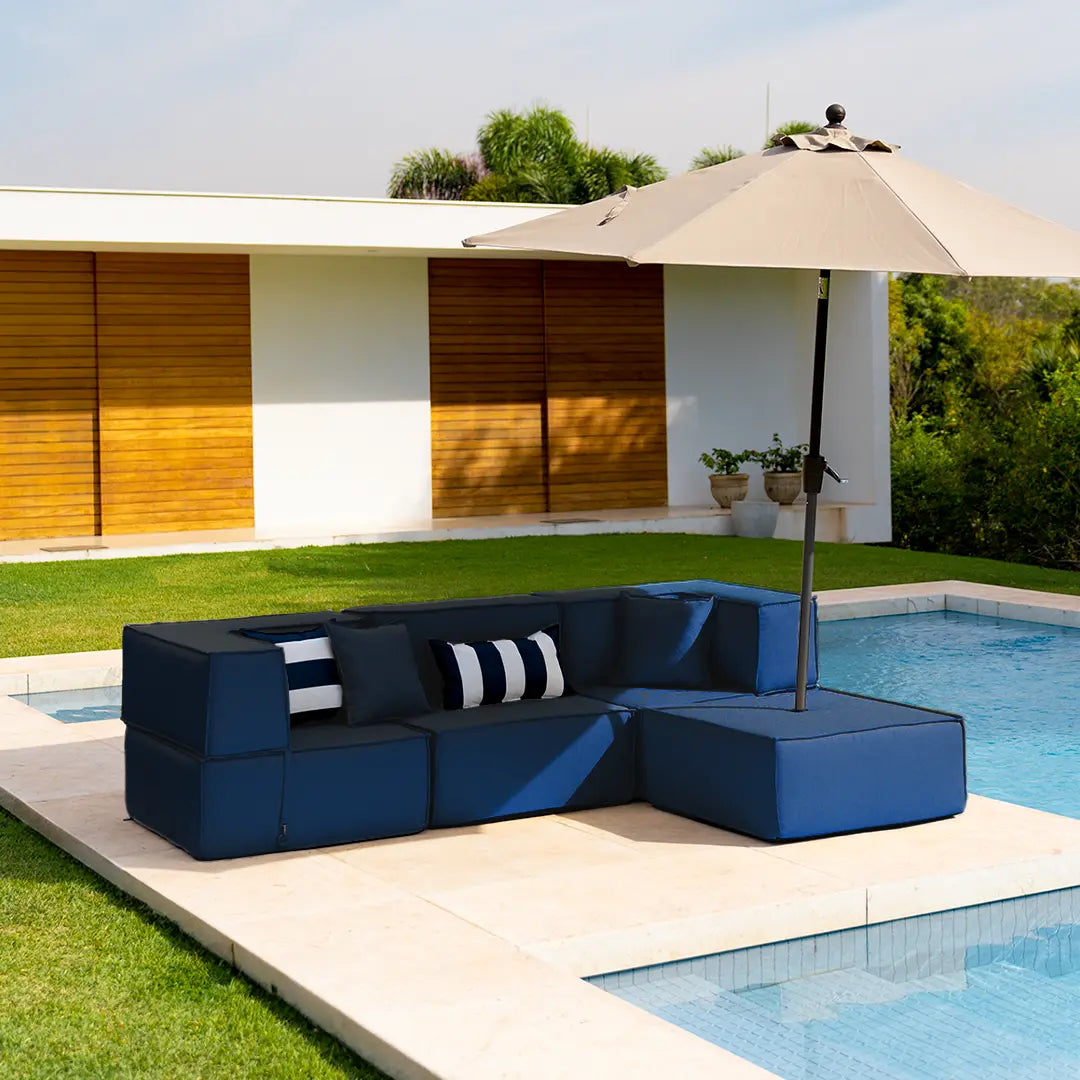 Lounge Zimma com 4 Módulos + Ombrelone