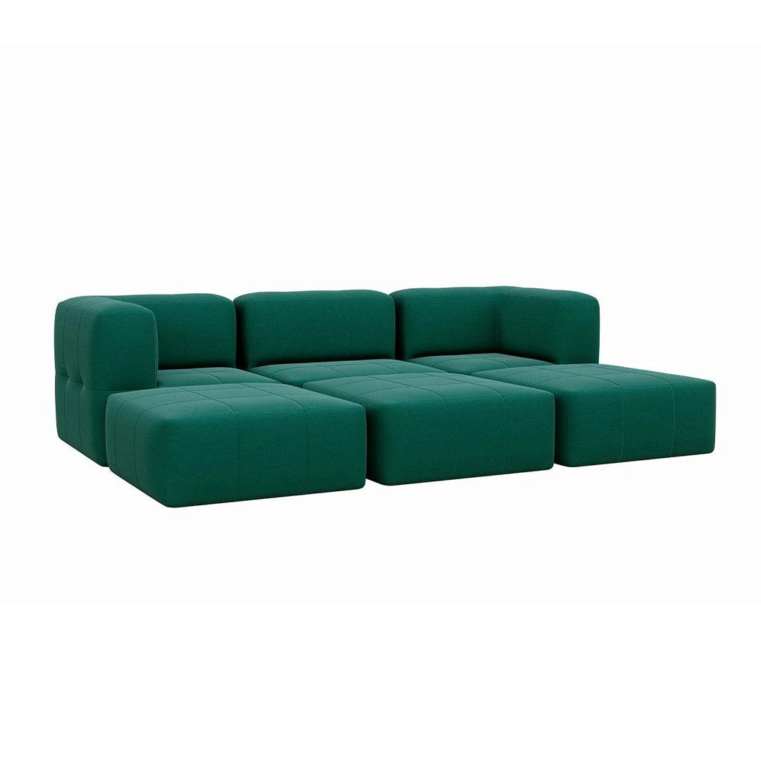 Lounge de 6 Puffs Modulares - Eco Flame Garden