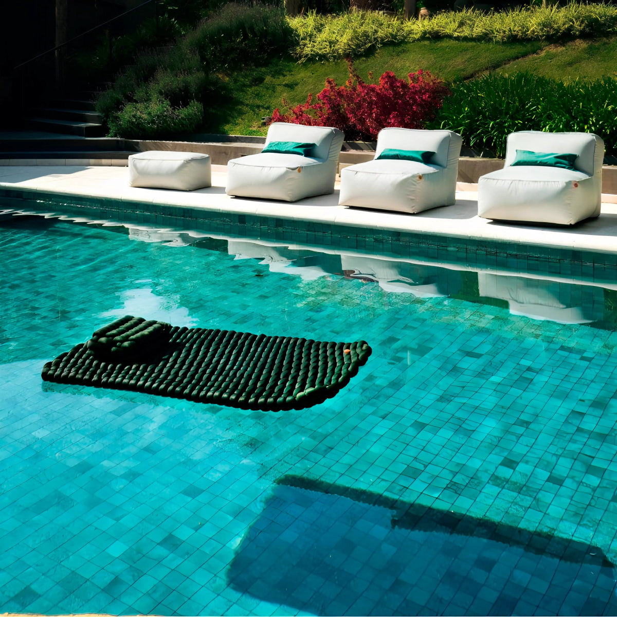 Almofada para Tapete Flutuante - Eco Flame Garden