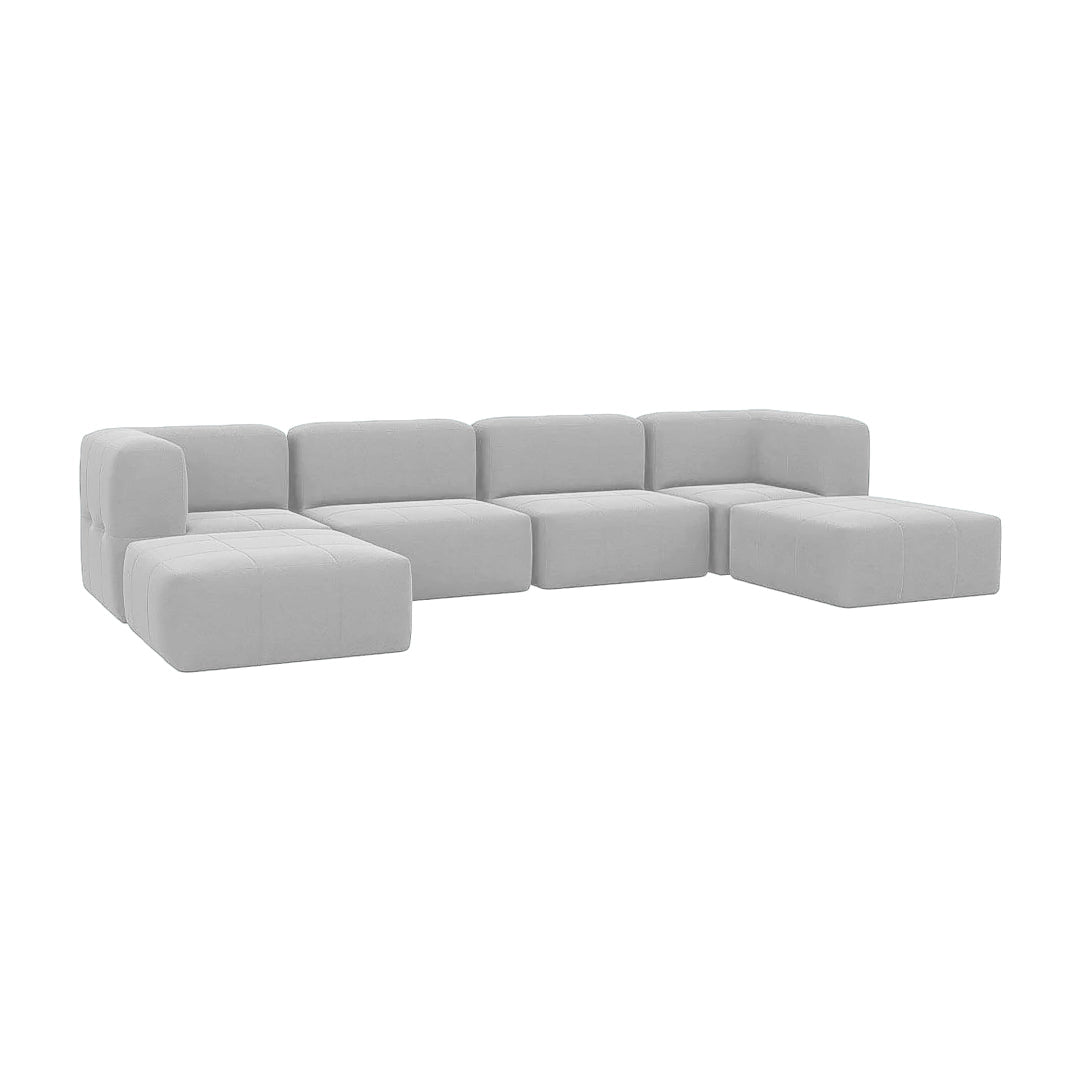 Lounge 6 Puffs Modulares