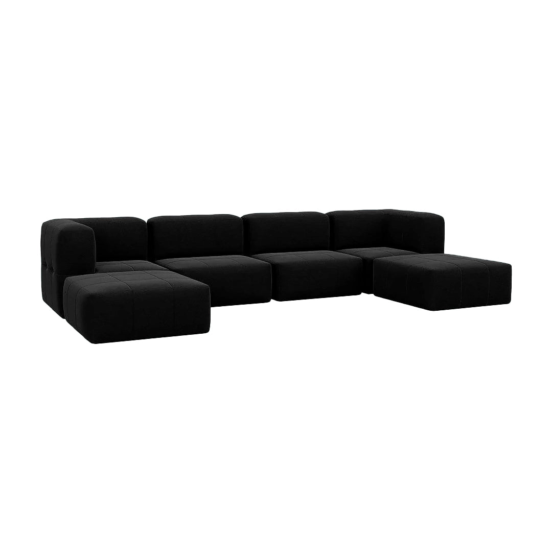 Lounge 6 Puffs Modulares