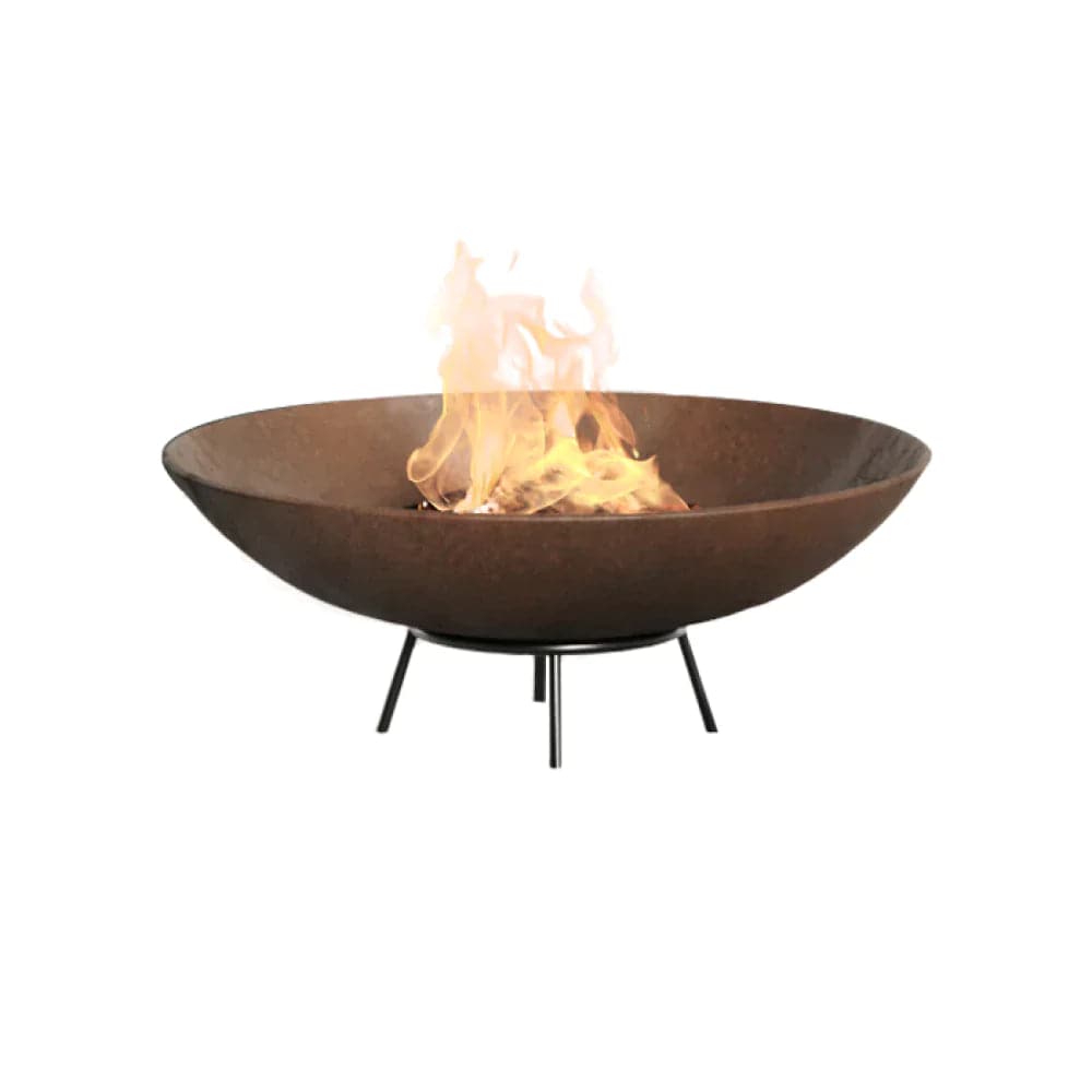 Lareira Externa - Tacho Corten - Eco Flame Garden